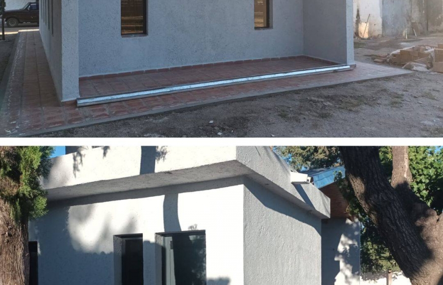 TRABAJOS EN EL ORATORIO DEL CEMENTERIO