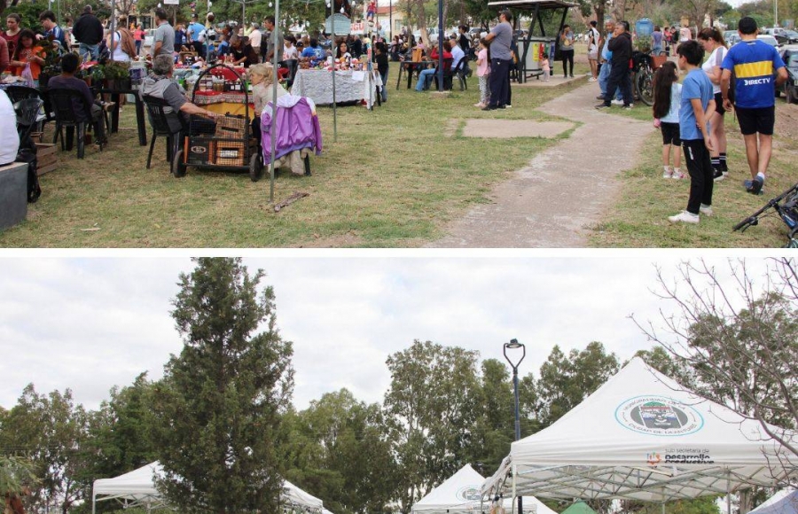 FERIA DE ARTESANOS Y EMPRENDEDORES EN PLAZA DEL BARRIO EUGENIO MARTOS