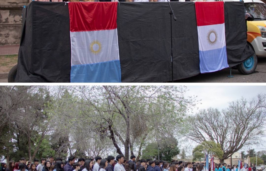 119° ANIVERSARIO DEL FALLECIMIENTO DE ABRAHAM BUSTAMANTE y PROMESA DE LEALTAD A LA BANDERA DE CÓRDOBA