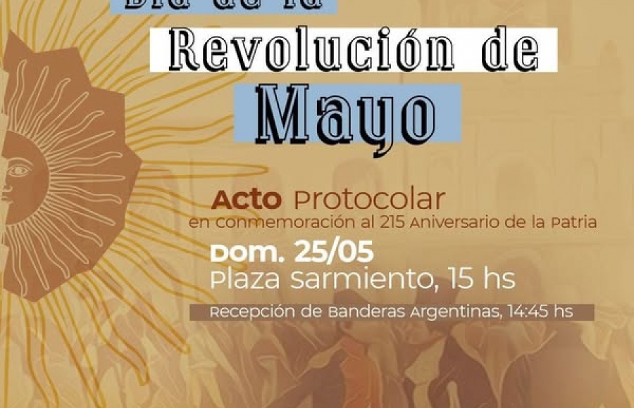 DÍA DE LA REVOLUCIÓN DE MAYO