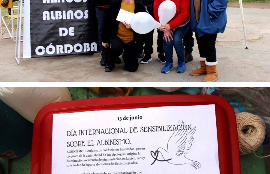 JORNADA DE CONCIENTIZACIÓN SOBRE EL ALBINISMO EN DEÁN FUNES