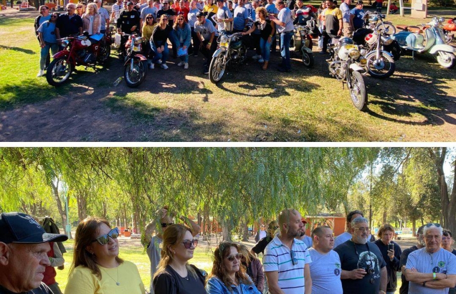 ENTREGA DE CERTIFICADOS DEL ENCUENTRO DE MOTOS CLÁSICAS Y ANTIGUAS