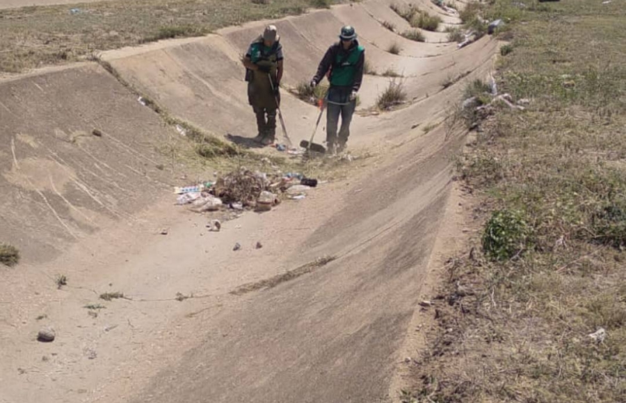 LIMPIEZA DEL CANAL MAESTRO