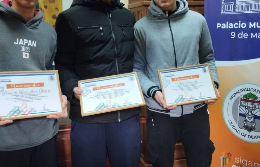 LA MUNICIPALIDAD DE DEÁN FUNES CELEBRÓ EL ÉXITO DE SUS DEPORTISTAS