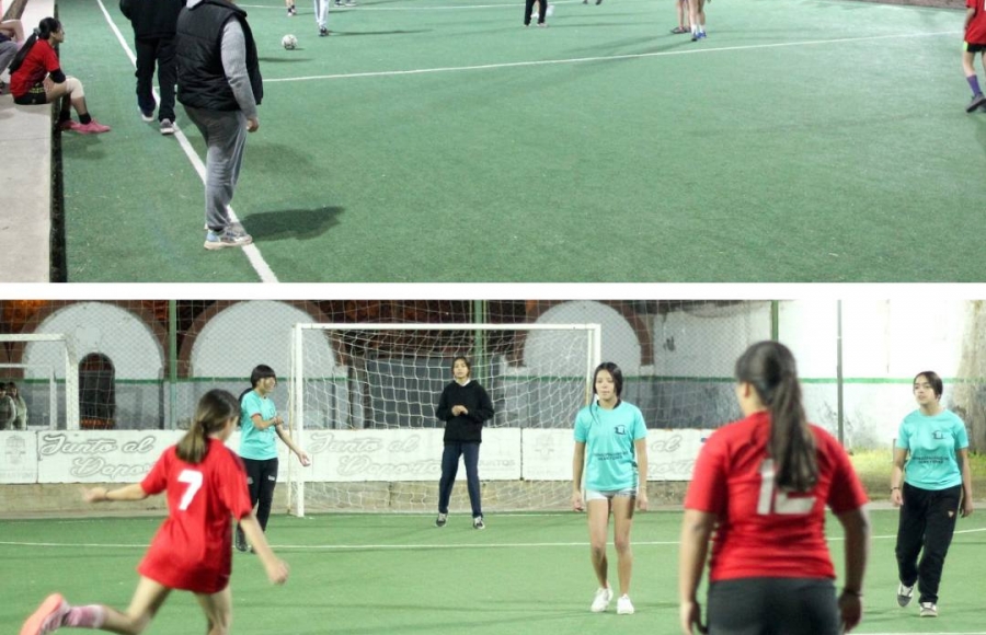 ENCUENTRO DE FÚTBOL FEMENINO EN DEÁN FUNES