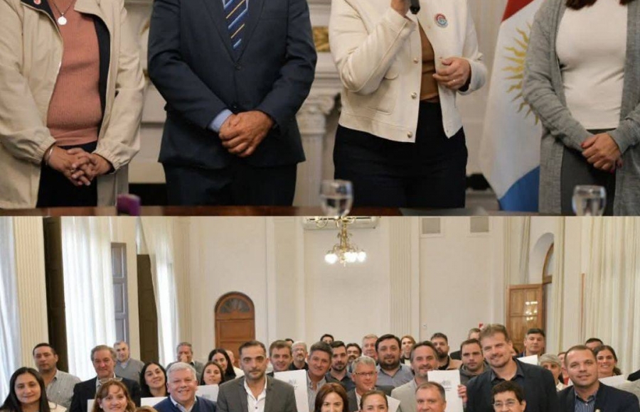 FIRMA DE CONVENIO INTENDENTE JUNTO A FUNDACIÓN TAJAMAR