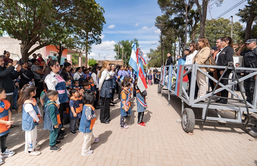 QUEDARON INAUGURADAS LAS MEJORAS EN BARRIO LOS ALGARROBOS