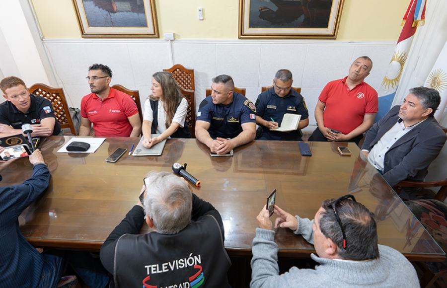 SE REALIZÓ CONFERENCIA DE PRENSA SOBRE PREVENCIÓN Y CAMBIOS CLIMÁTICOS