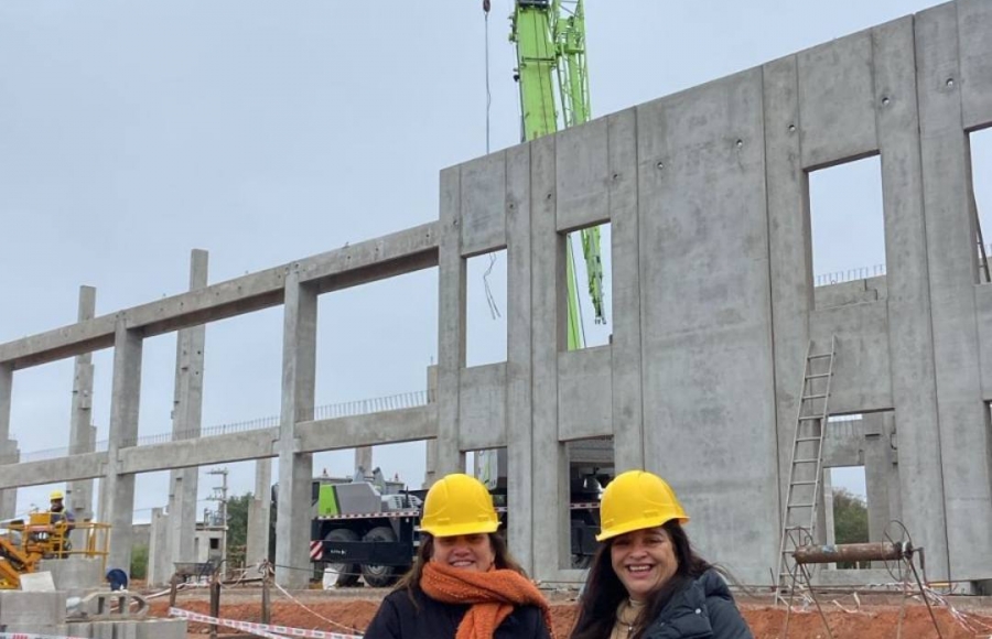VISITA A LA OBRA DE LA UNIVERSIDAD PROVINCIAL EN DEÁN FUNES