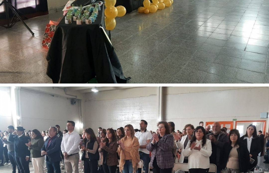 ACTO DEL CENTENARIO DE LA ESCUELA FERNANDO FADER DE ISCHILIN