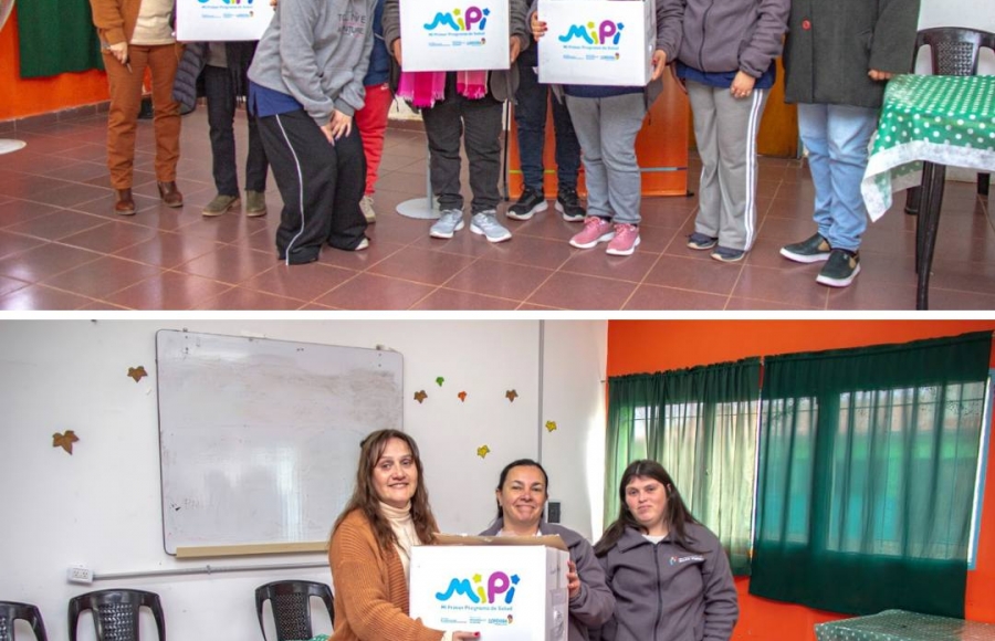 ENTREGA DE KIT DEL PROGRAMA MIPI SALAS CUNA