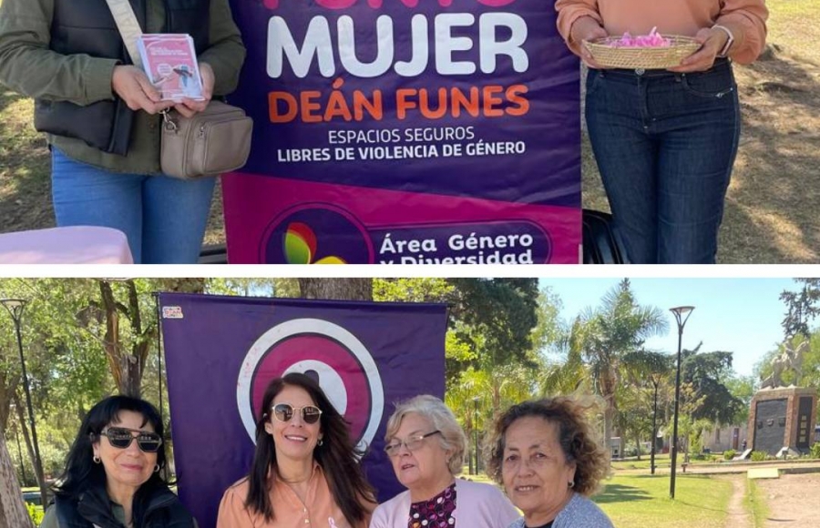 OCTUBRE ROSA EN DEÁN FUNES: CONCIENTIZACIÓN Y PREVENCIÓN EN LA PLAZA SAN MARTÍN