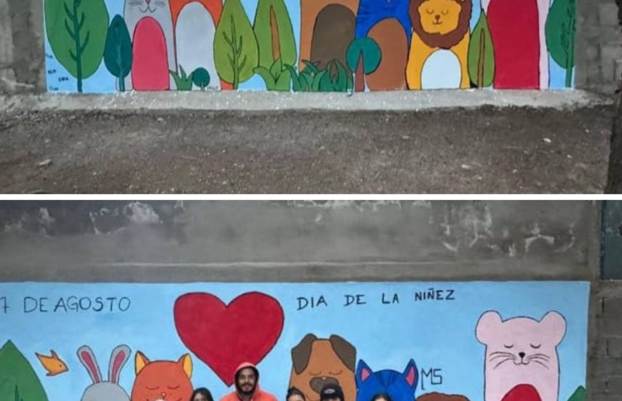 MURALES EN SALAS CUNA