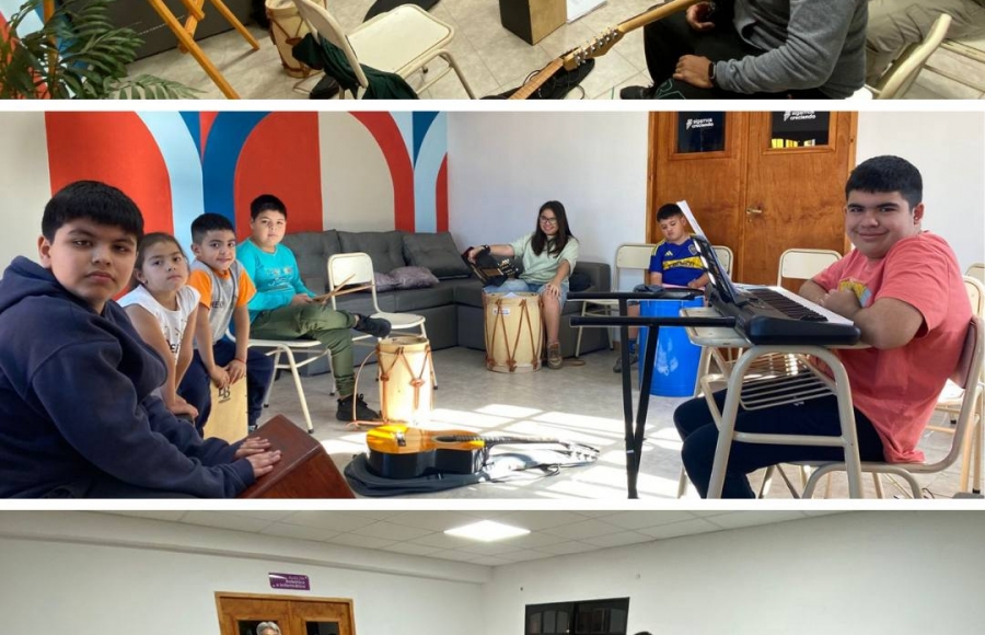 SÁBADO DE TALLERES EN EL CENTRO MUNICIPAL DE APRENDIZAJES LA FERIA