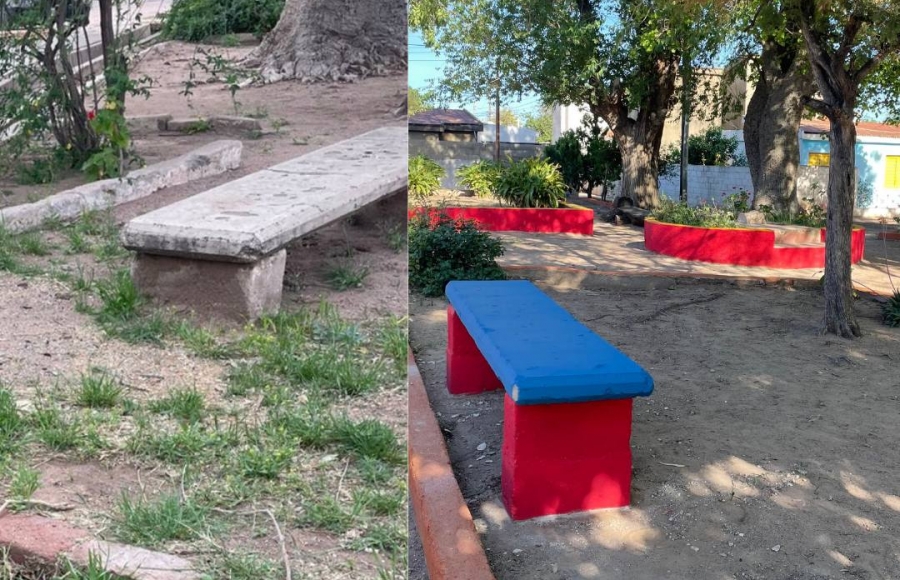 MEJORAS DE ESPACIOS VERDES EN BARRIO PARQUE LIBERTAD