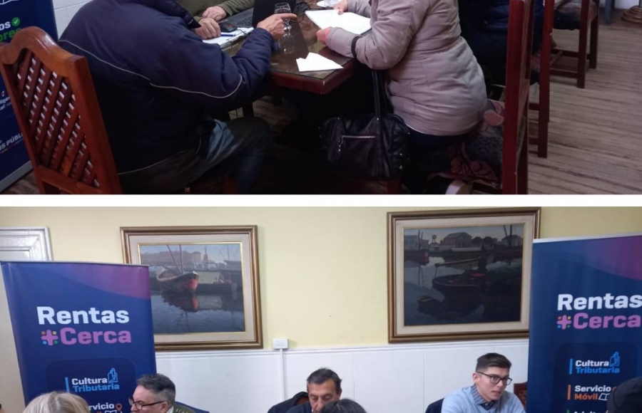 LA MUNICIPALIDAD DE DEÁN FUNES RECIBIÓ A RENTAS+CERCA