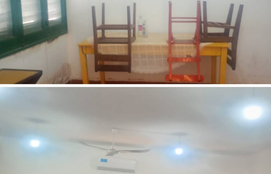 REFACCIONES EN ESCUELA JOAQUIN V. GONZÁLEZ