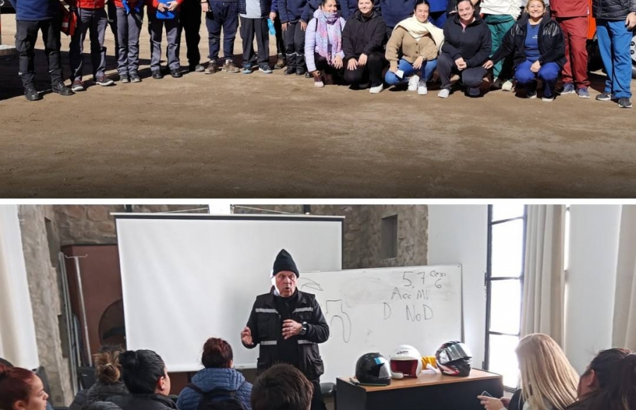 JORNADA DE CAPACITACIÓN Y SIMULACRO DE RESCATE VEHICULAR Y RCP