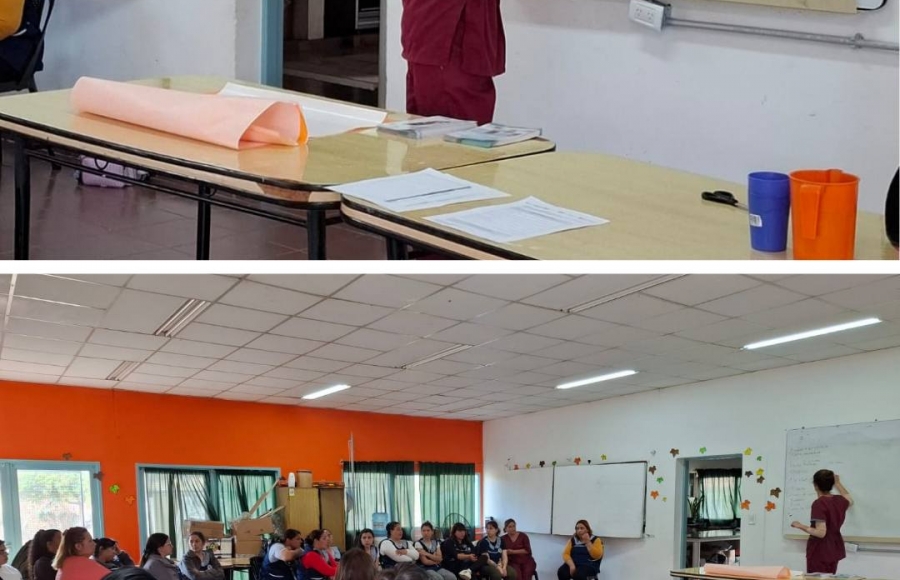 LA MUNICIPALIDAD DE DEÁN FUNES CAPACITA A SU PERSONAL EN ALIMENTACIÓN SALUDABLE Y SALUD BUCAL