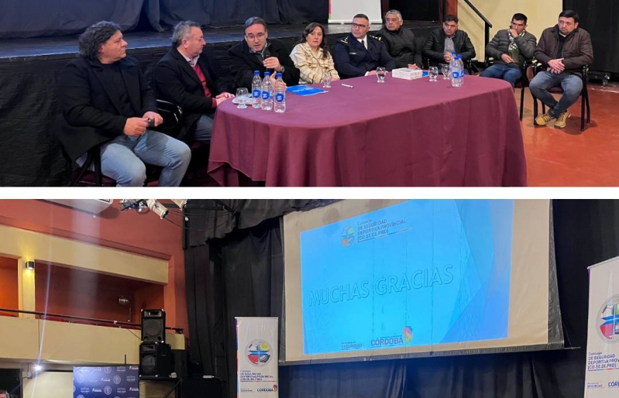 PROGRAMA "TRIBUNA SEGURA" EN ISCHILÍN: FORTALECIENDO LA SEGURIDAD EN DEÁN FUNES