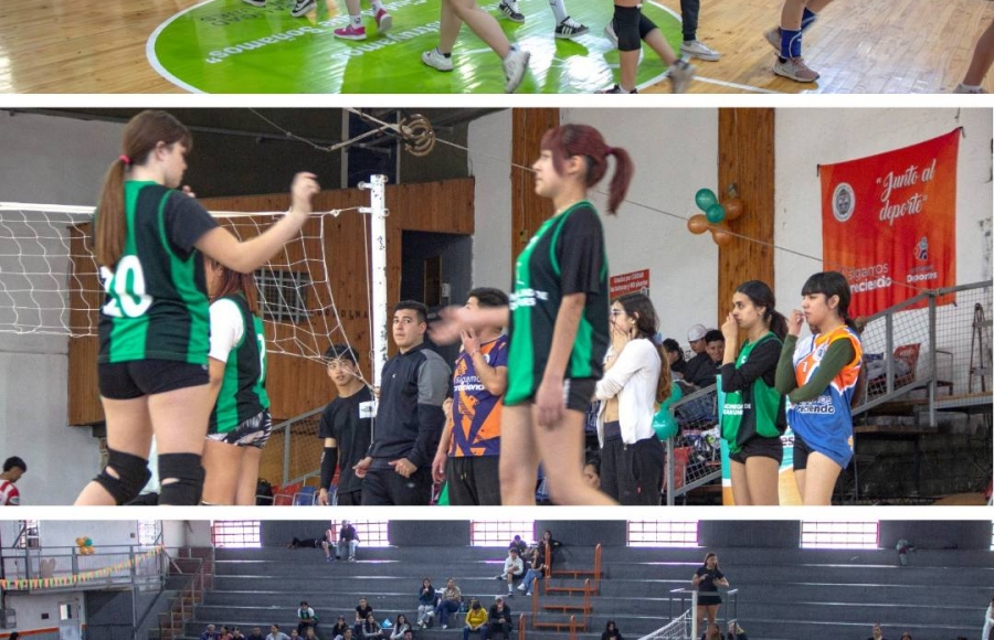 ENCUENTRO DE VOLEY EN DEÁN FUNES