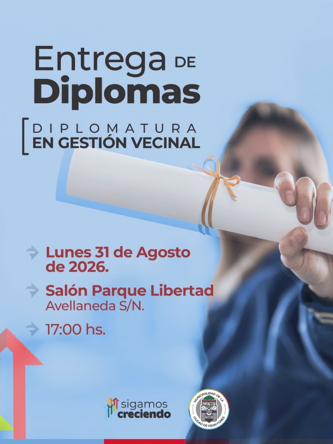 Diplomatura en gestión vecinal - Entrega de Diplomas