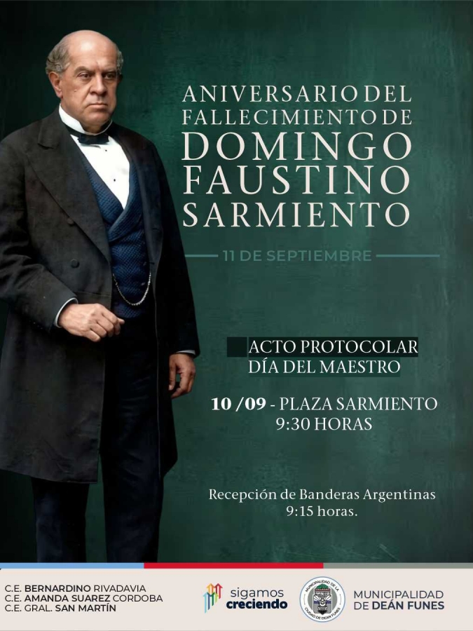 Homenaje a Domingo Faustino Sarmiento