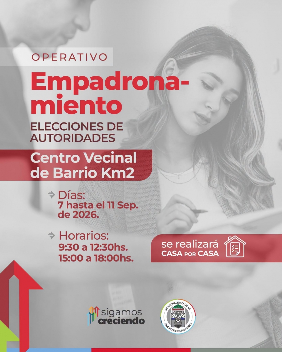 Empadronamiento Barrio km2