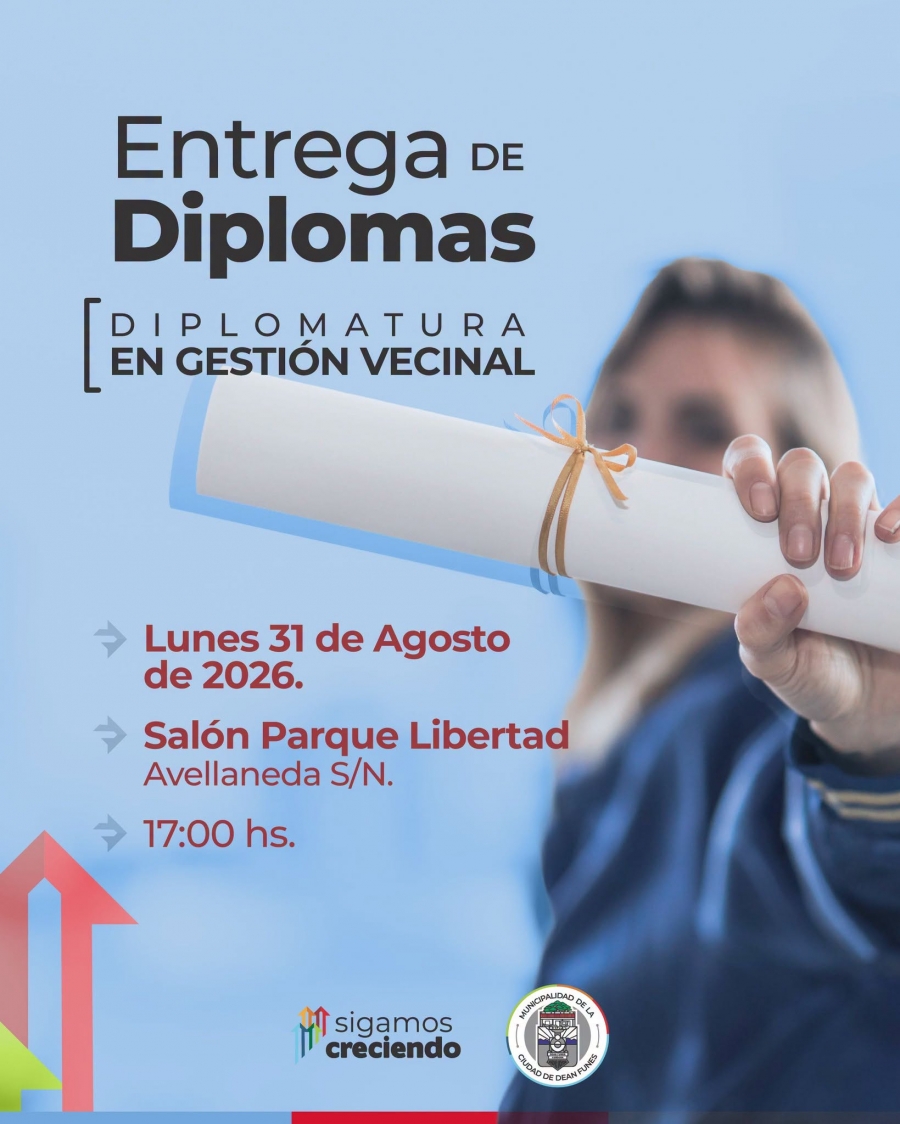 Diplomatura en gestión vecinal - Entrega de Diplomas