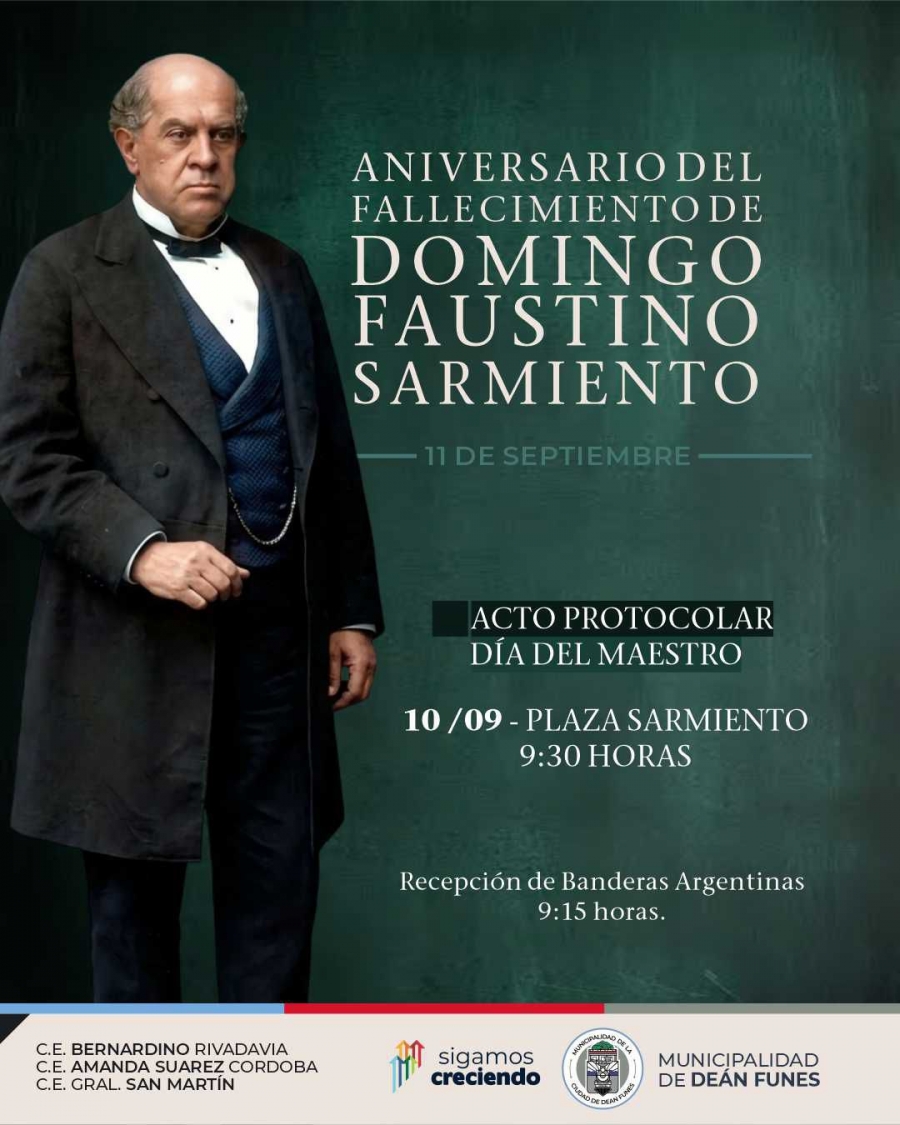 Homenaje a Domingo Faustino Sarmiento