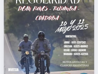 PRUEBA DE REGULARIDAD EN EL NORTE CORDOBÉS