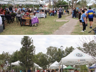 FERIA DE ARTESANOS Y EMPRENDEDORES EN PLAZA DEL BARRIO EUGENIO MARTOS