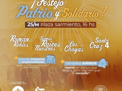 FESTEJO PATRIO Y SOLIDARIO