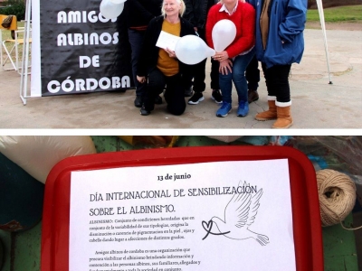 JORNADA DE CONCIENTIZACIÓN SOBRE EL ALBINISMO EN DEÁN FUNES