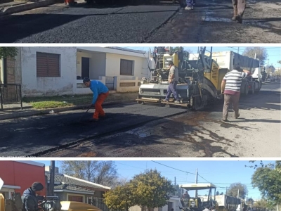 MEJORAS EN LA INFRAESTRUCTURA VIAL DE DEÁN FUNES