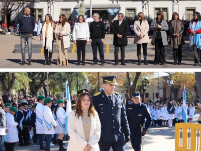 ACTO EN HOMENAJE AL GENERAL MANUEL BELGRANO EN EL DÍA DE LA BANDERA