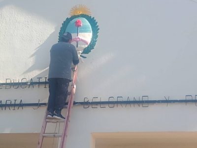 MEJORAS EN LAS ESCUELAS SOBRAL Y BELGRANO Y PERI