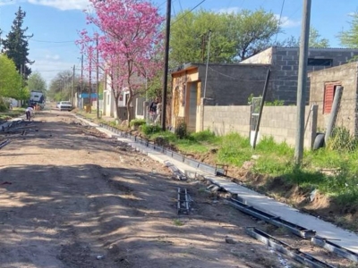 CONSTRUCCIÓN DE CORDÓN CUNETA EN CALLE SOBREMONTE