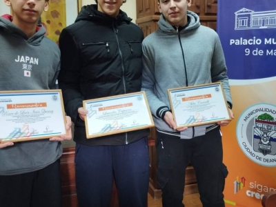 LA MUNICIPALIDAD DE DEÁN FUNES CELEBRÓ EL ÉXITO DE SUS DEPORTISTAS