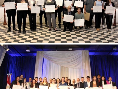 ENTREGA DE DIPLOMAS A TÉCNICOS UNIVERSITARIOS EN DEÁN FUNES