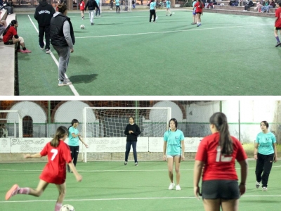 ENCUENTRO DE FÚTBOL FEMENINO EN DEÁN FUNES
