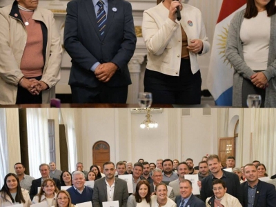 FIRMA DE CONVENIO INTENDENTE JUNTO A FUNDACIÓN TAJAMAR