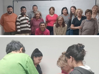 TALLER DE HUERTA EN EL CENTRO DE APRENDIZAJES LA FERIA