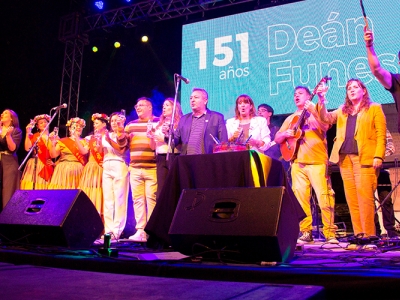 DEÁN FUNES CELEBRÓ SU 151° ANIVERSARIO CON UN FESTEJO INOLVIDABLE