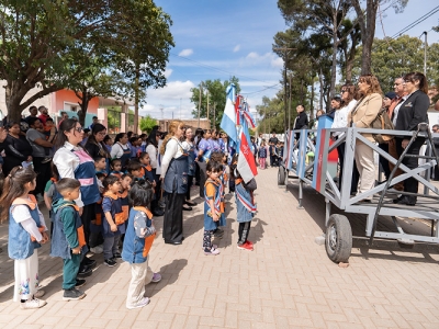 QUEDARON INAUGURADAS LAS MEJORAS EN BARRIO LOS ALGARROBOS