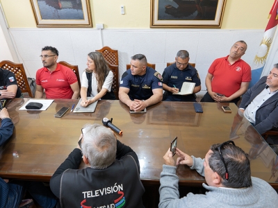 SE REALIZÓ CONFERENCIA DE PRENSA SOBRE PREVENCIÓN Y CAMBIOS CLIMÁTICOS