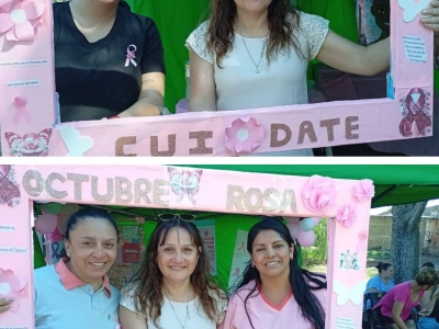 OCTUBRE ROSA EN BARRIO KM 2