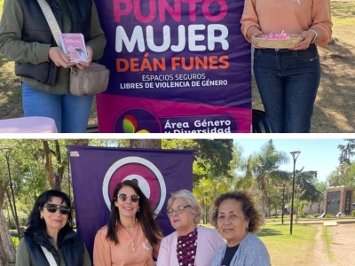 OCTUBRE ROSA EN DEÁN FUNES: CONCIENTIZACIÓN Y PREVENCIÓN EN LA PLAZA SAN MARTÍN