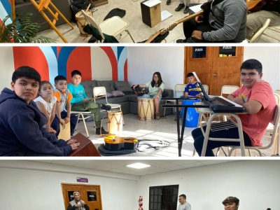 SÁBADO DE TALLERES EN EL CENTRO MUNICIPAL DE APRENDIZAJES LA FERIA