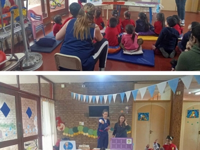 TALLER DE HÁBITOS SALUDABLES EN LA ESCUELA JUAN BAUTISTA ALBERDI